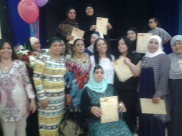 بالصور: تخريج الفوج الأول لجمعية "بنفسي" النسائية من اللد والرملة 